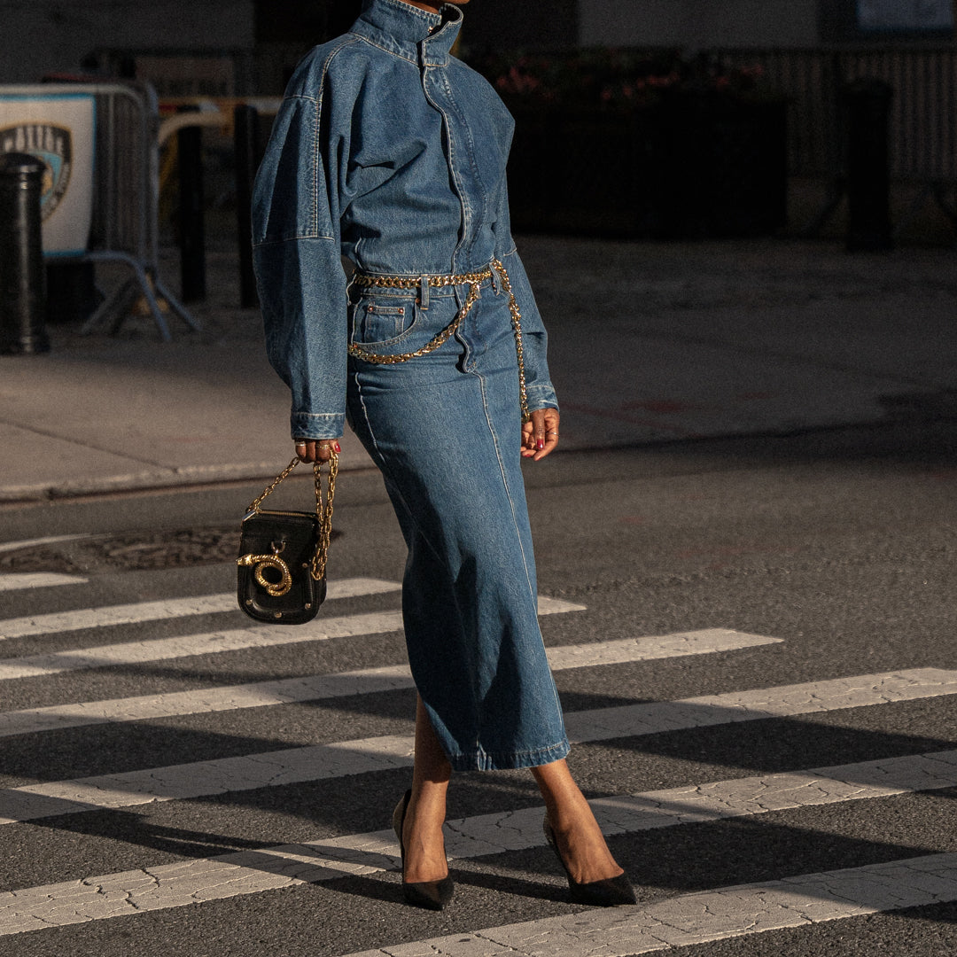 The art of elevation: Transforming denim with luxury accessories