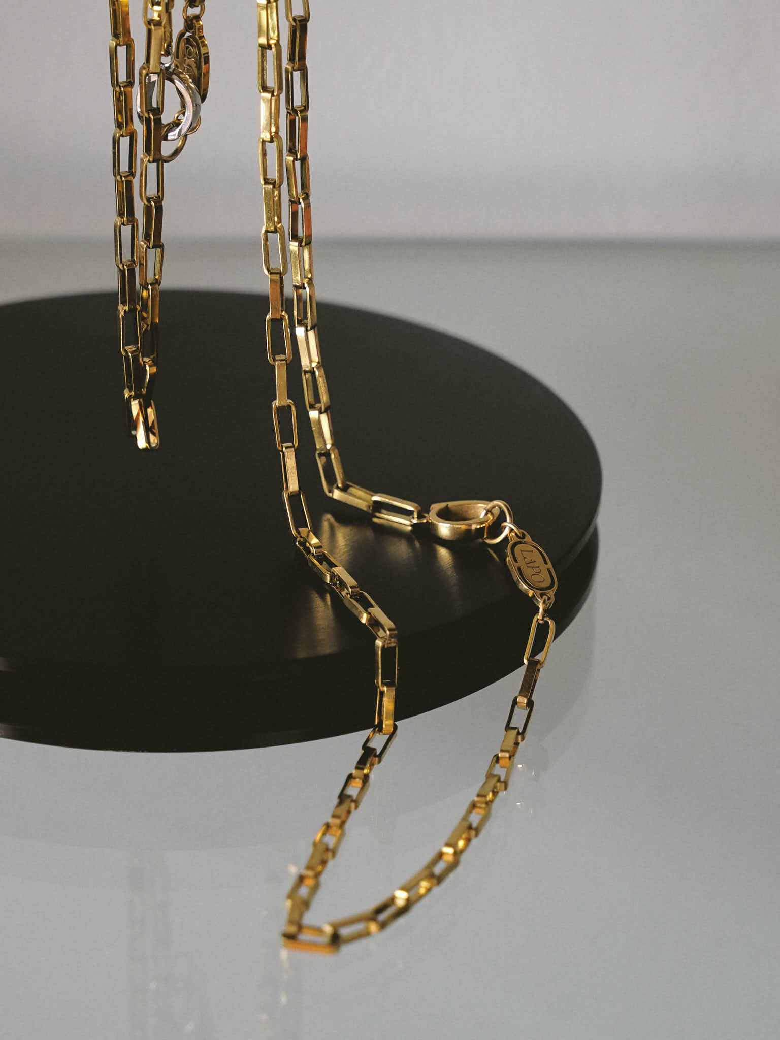 Cipher Chain Necklace - Gold