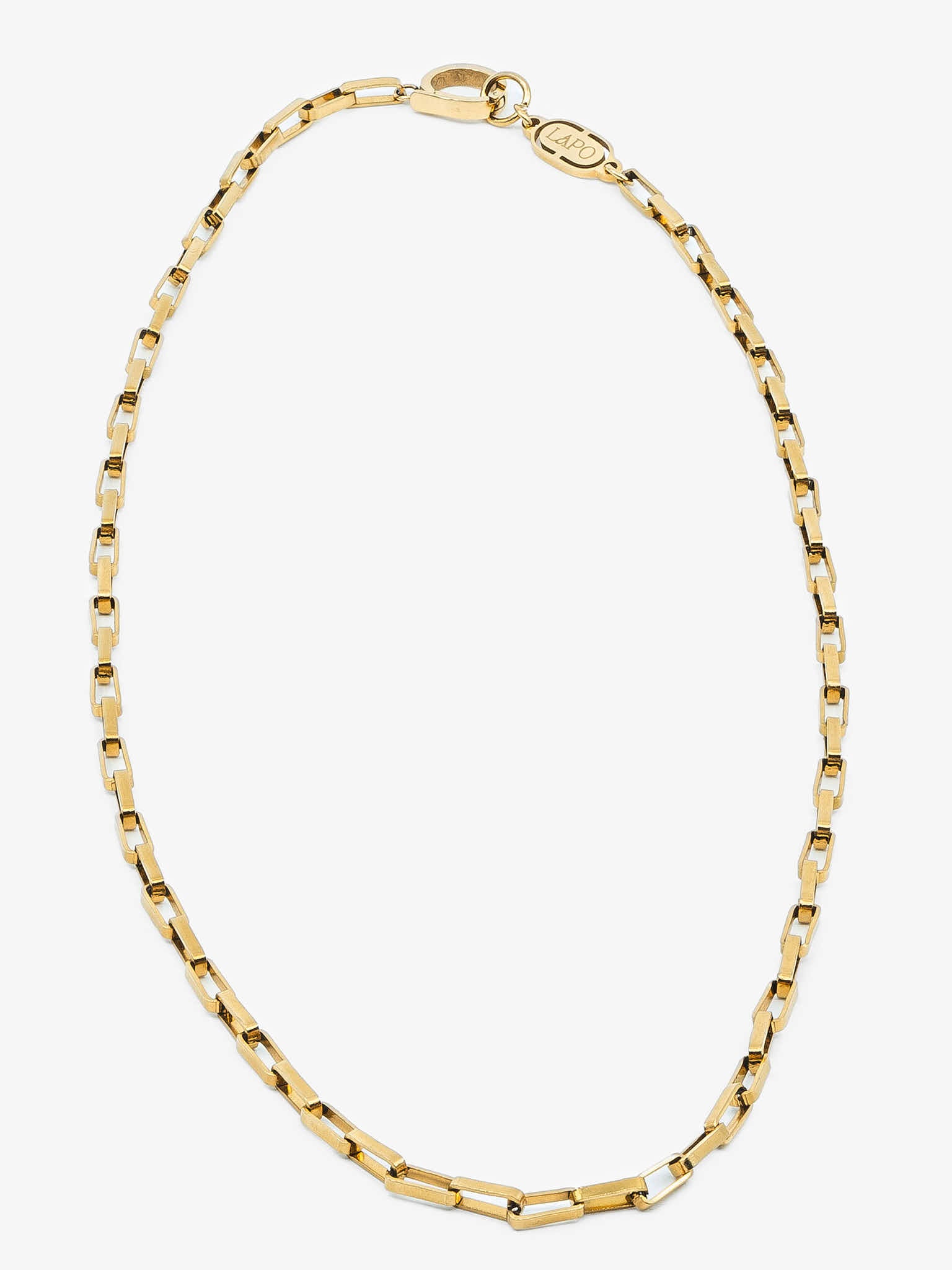 Cipher Chain Necklace - Gold