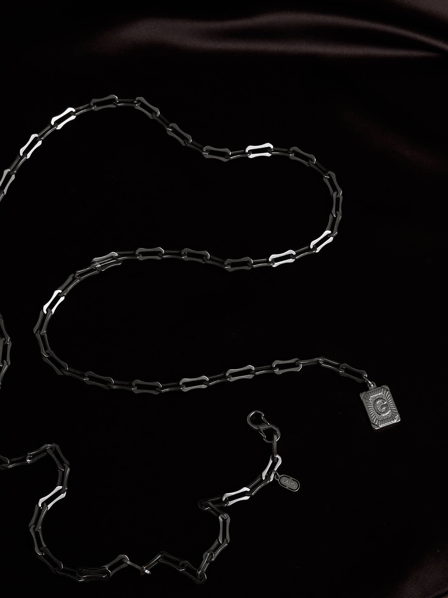 Forge Monogram Chain Belt