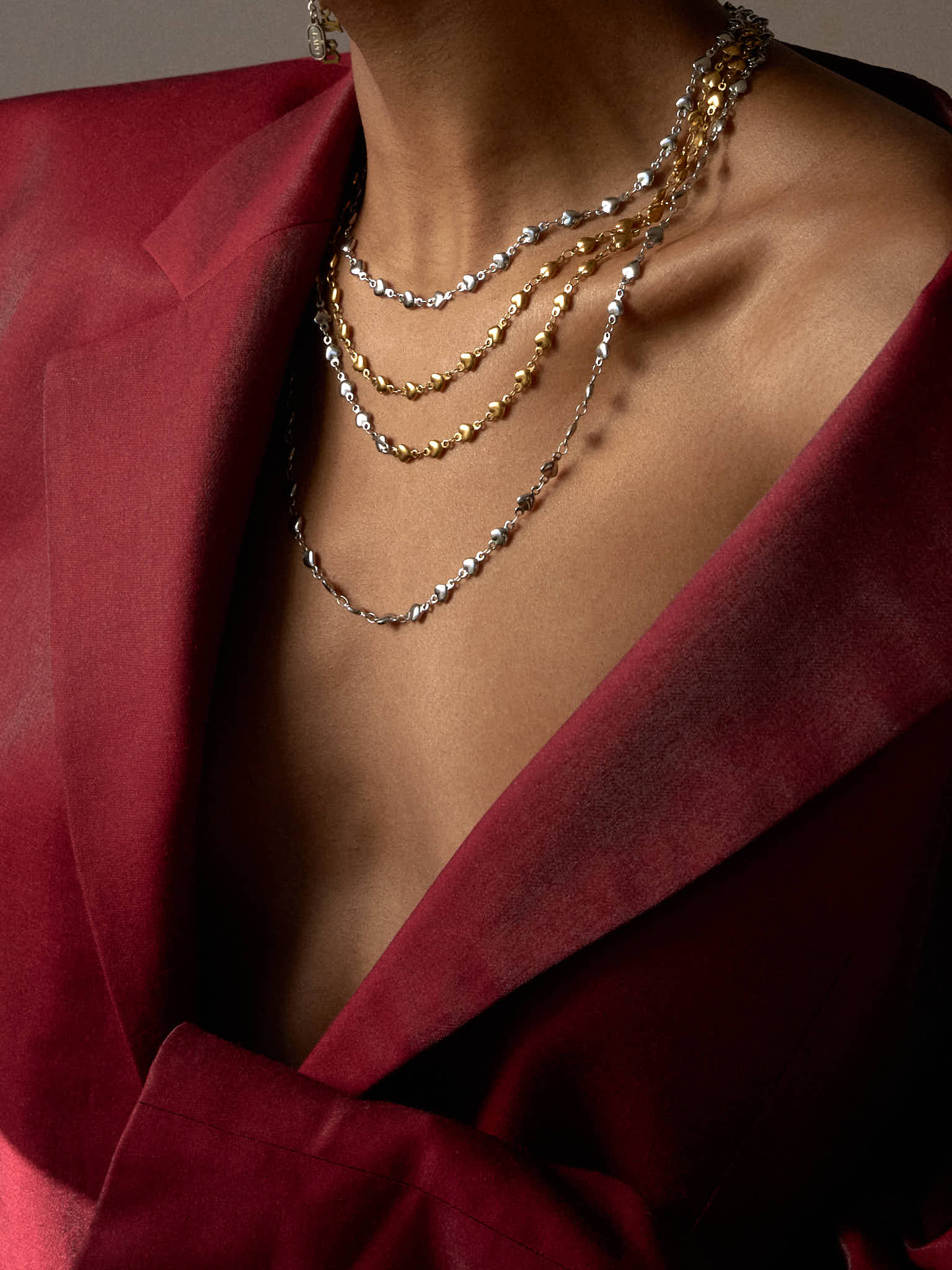 Steelheart Mixed-Metal Necklace
