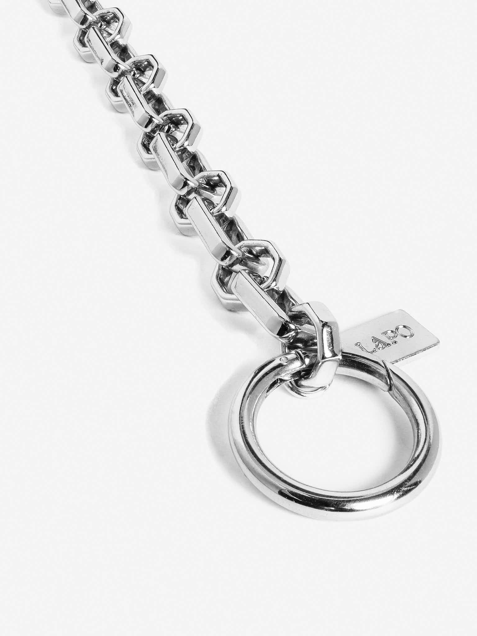 Himalia Silver Chain Belt