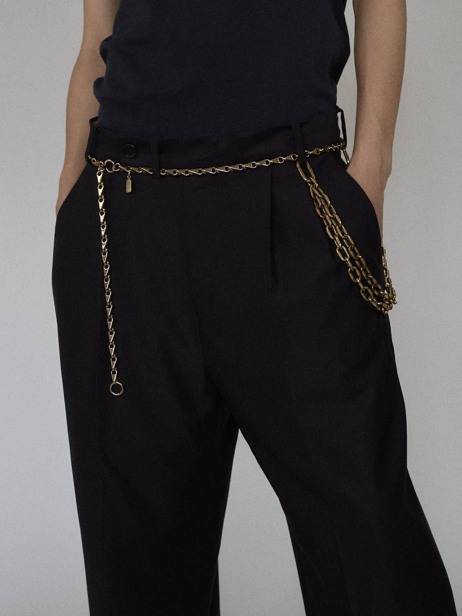 Zira Gold Chain Belt