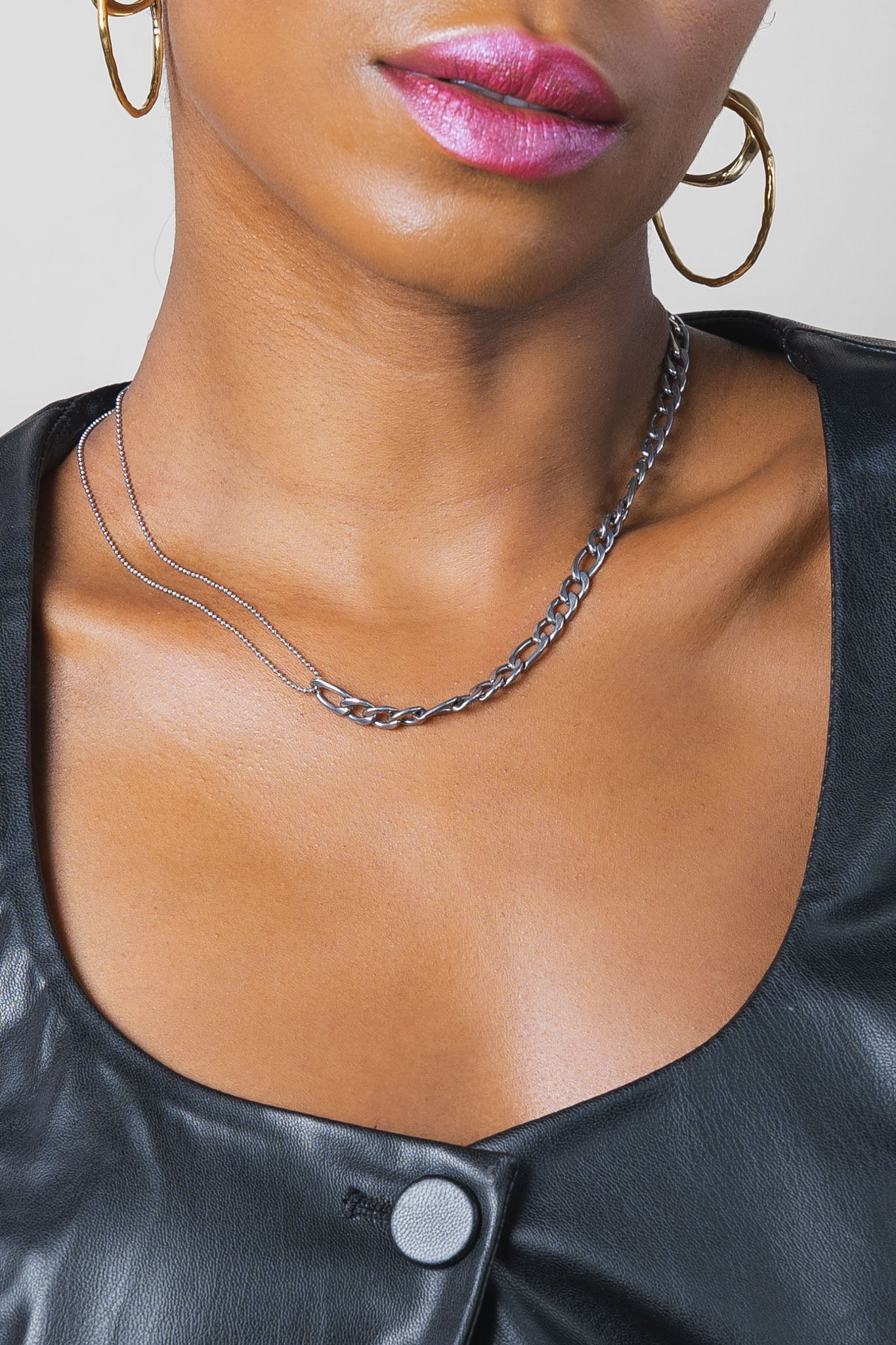 Tiye Necklace - Silver