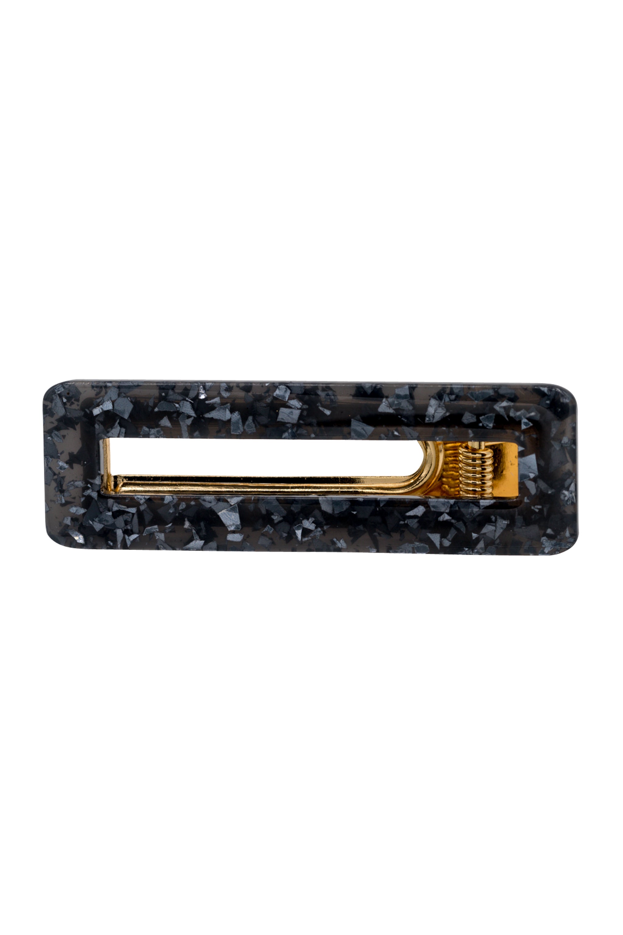 Statice Barrette - Washed Indigo