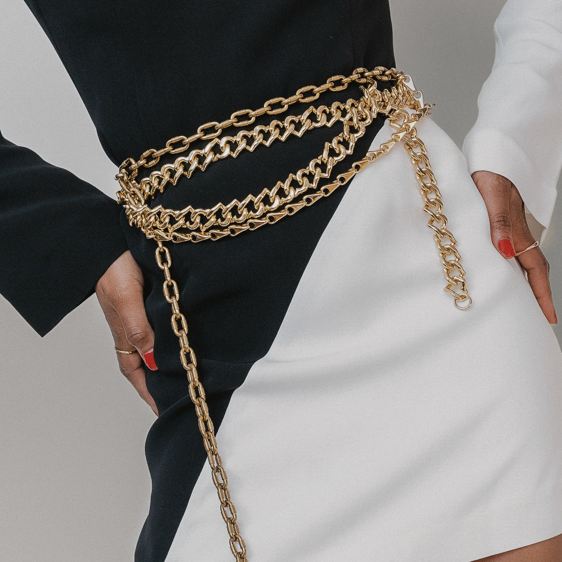 These Are the Best Ways to Style Chain Belts
