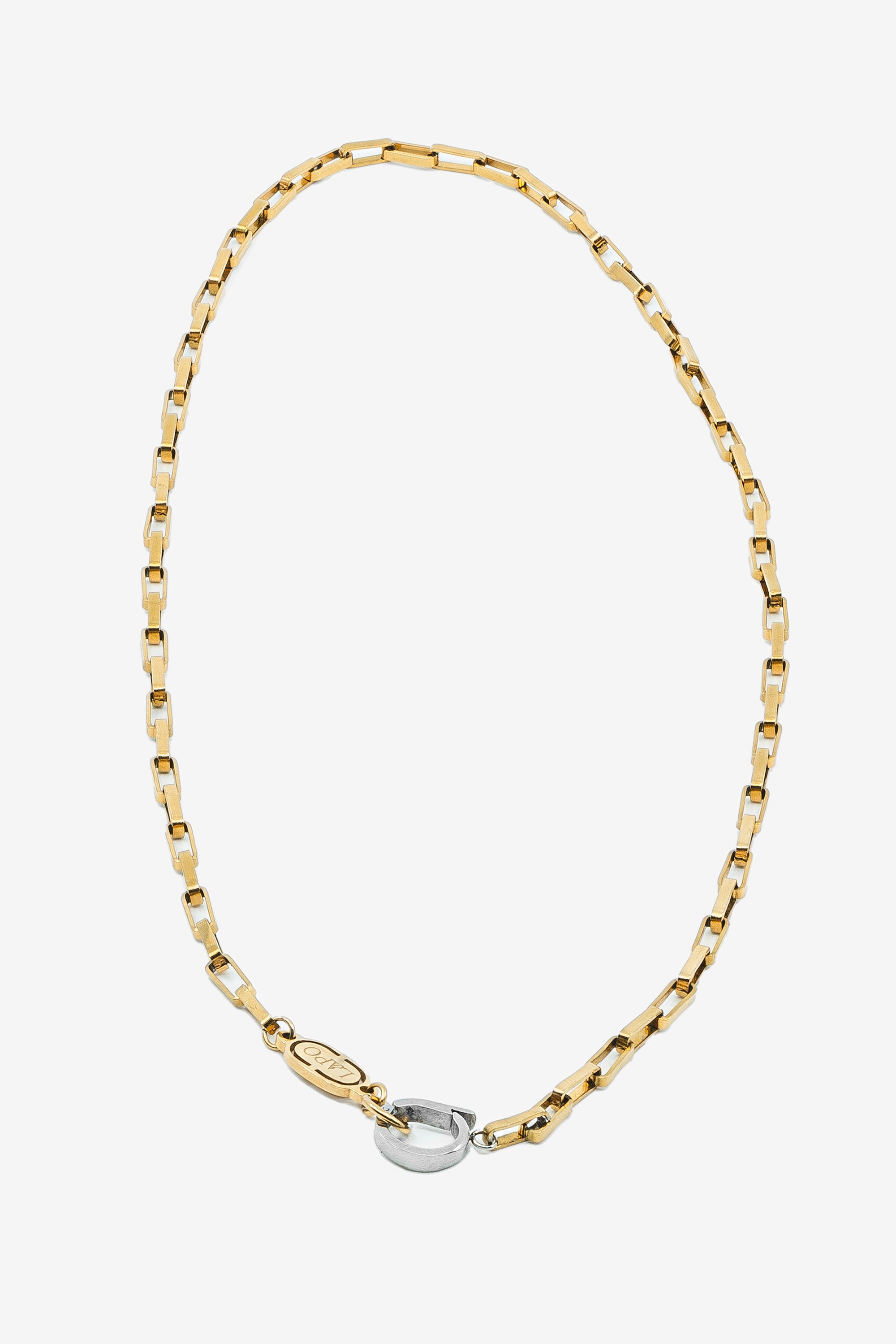 Cipher Gold Necklace