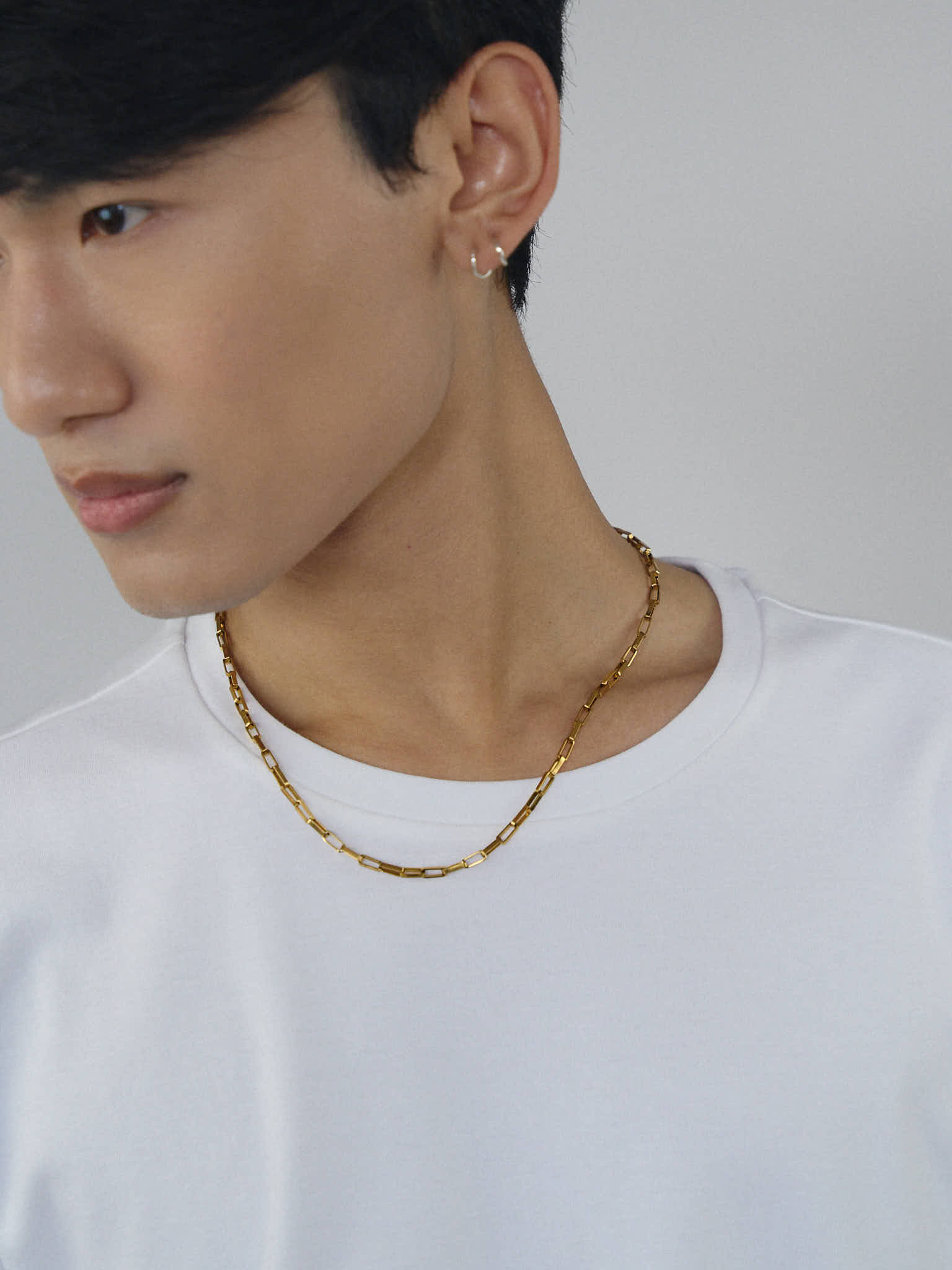 Cipher Gold Necklace