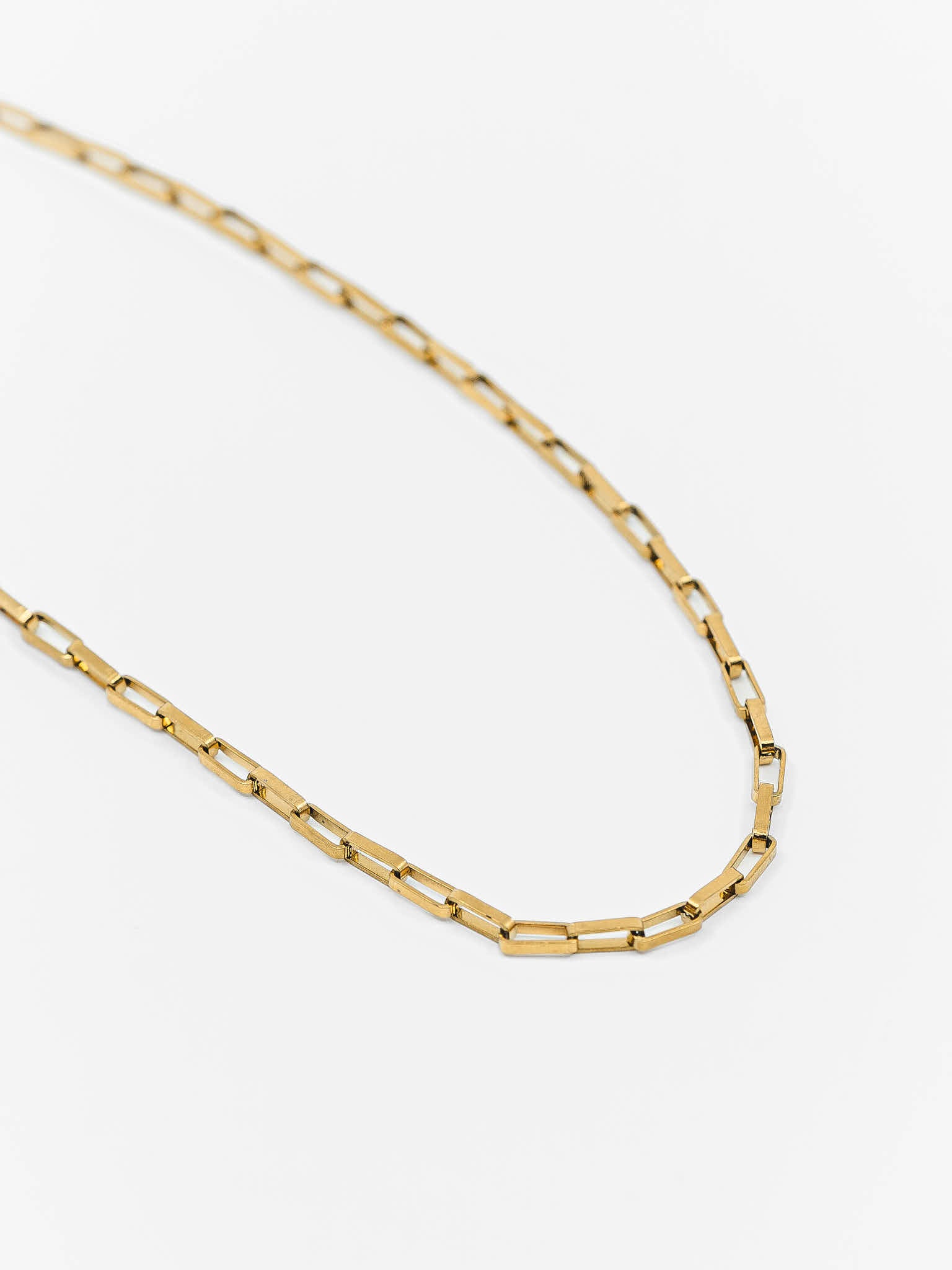 Cipher Gold Necklace
