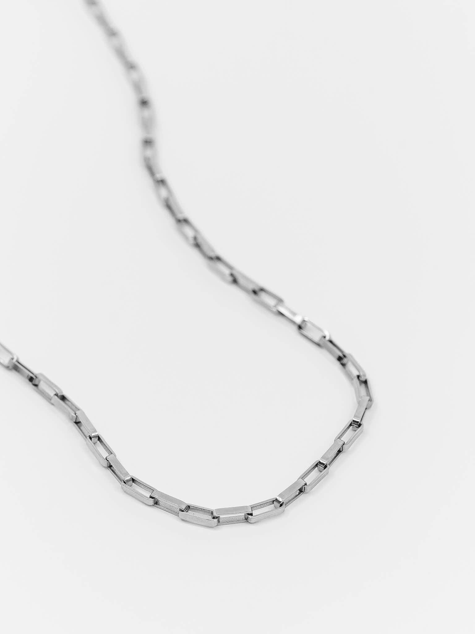 Cipher Silver Necklace