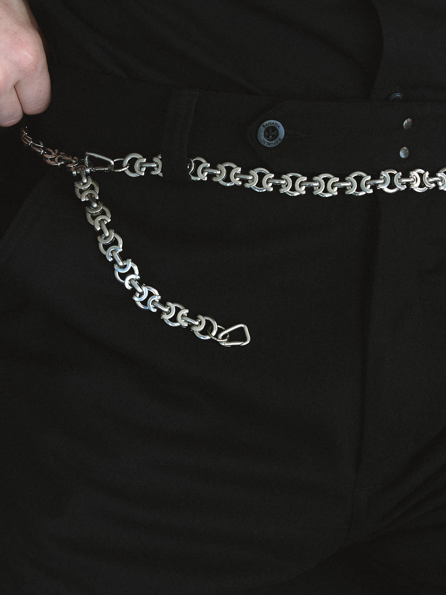 Eris Silver Chain Belt