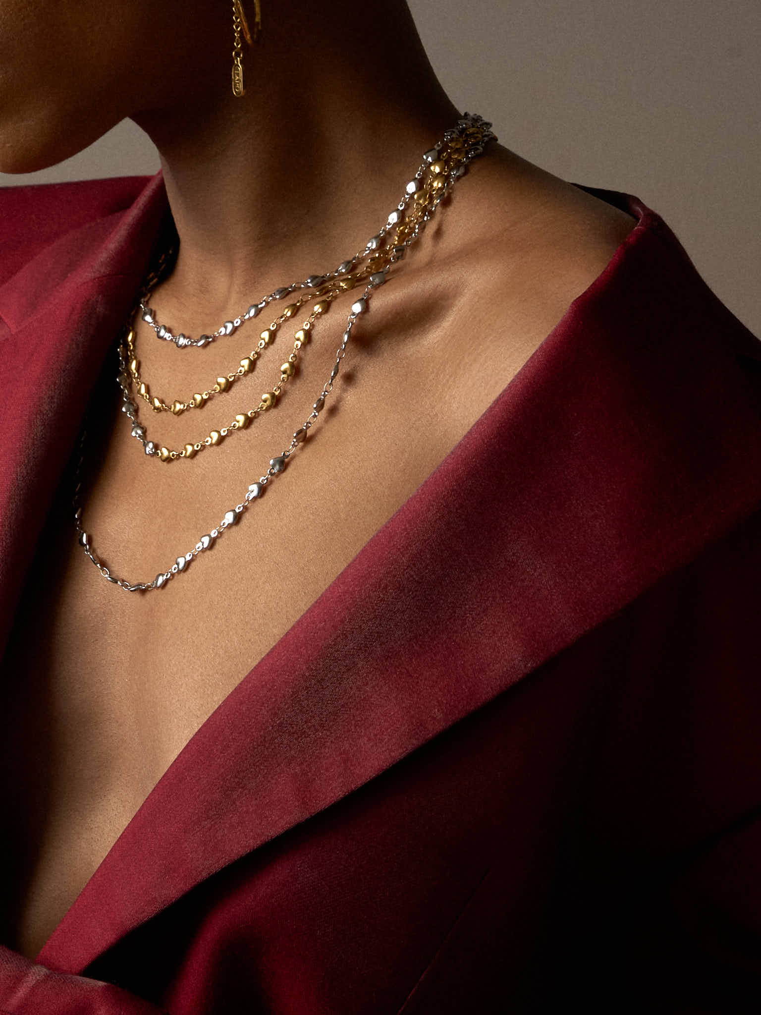 Steelheart Gold Necklace