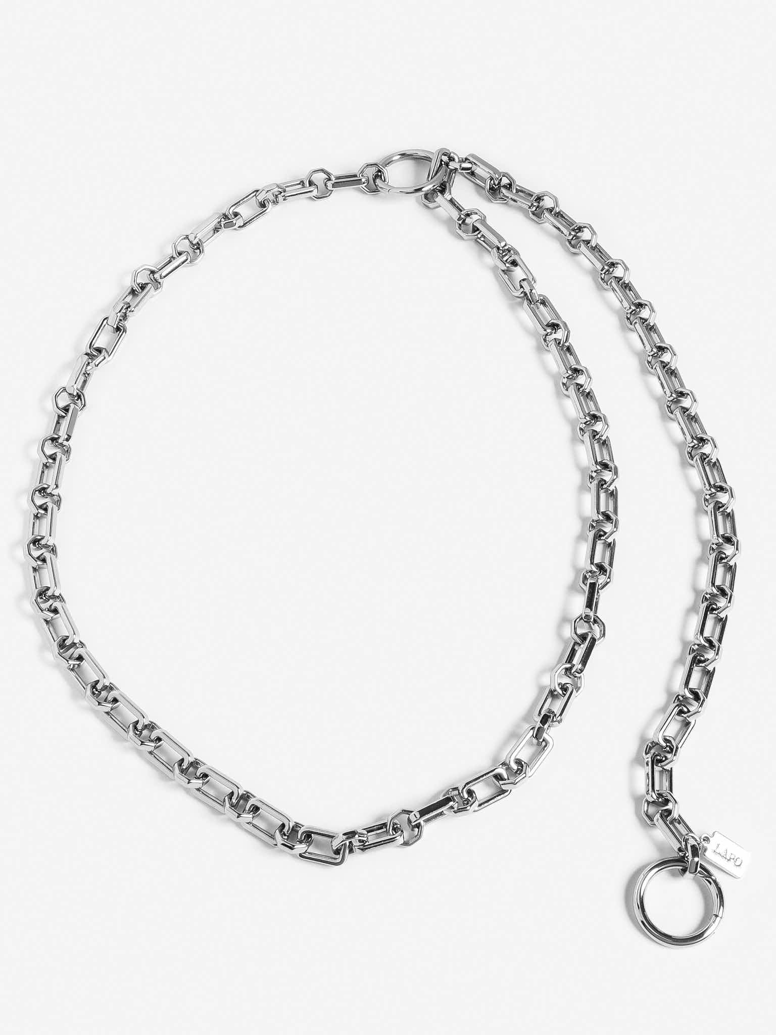 Himalia Silver Chain Belt