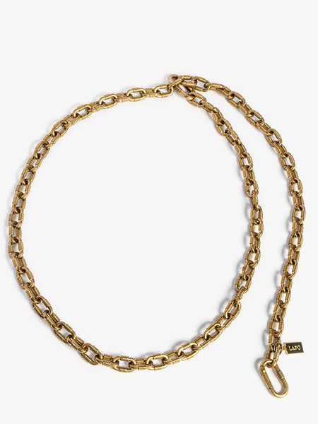 Hyperion Gold Chain Belt | Lapo Lounge display picture 1