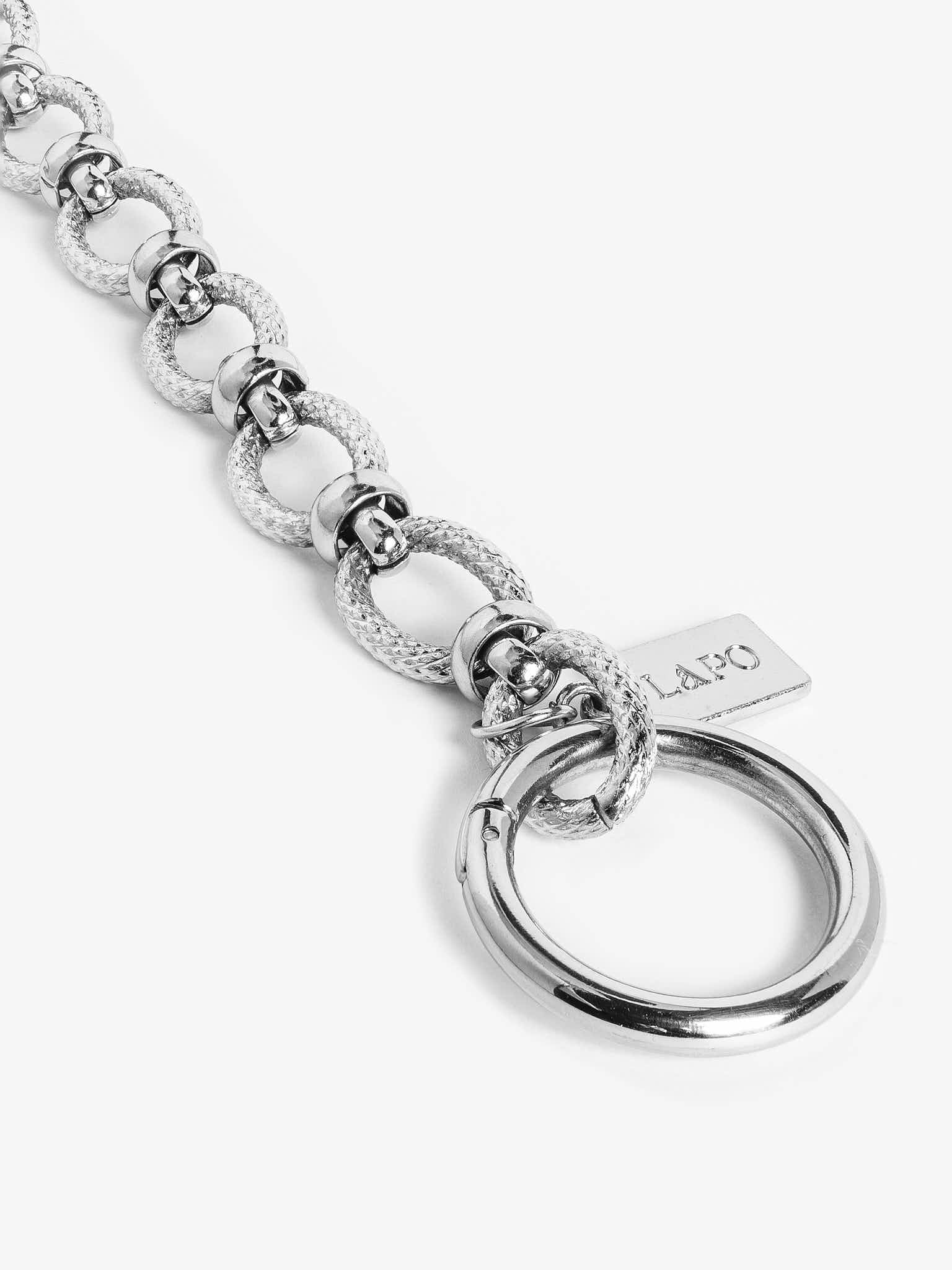 Nebula Silver Chain Belt