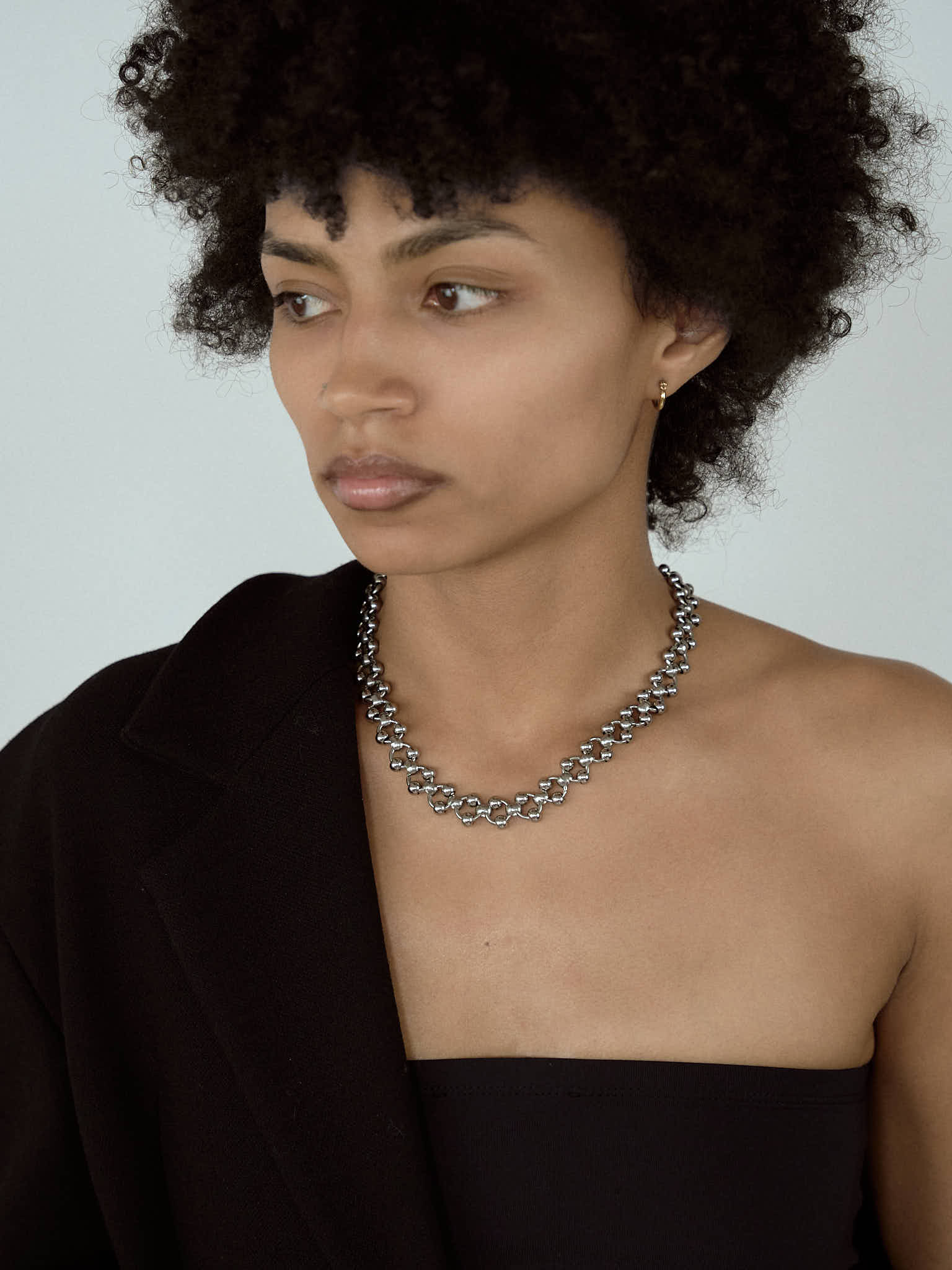Nova Silver Necklace