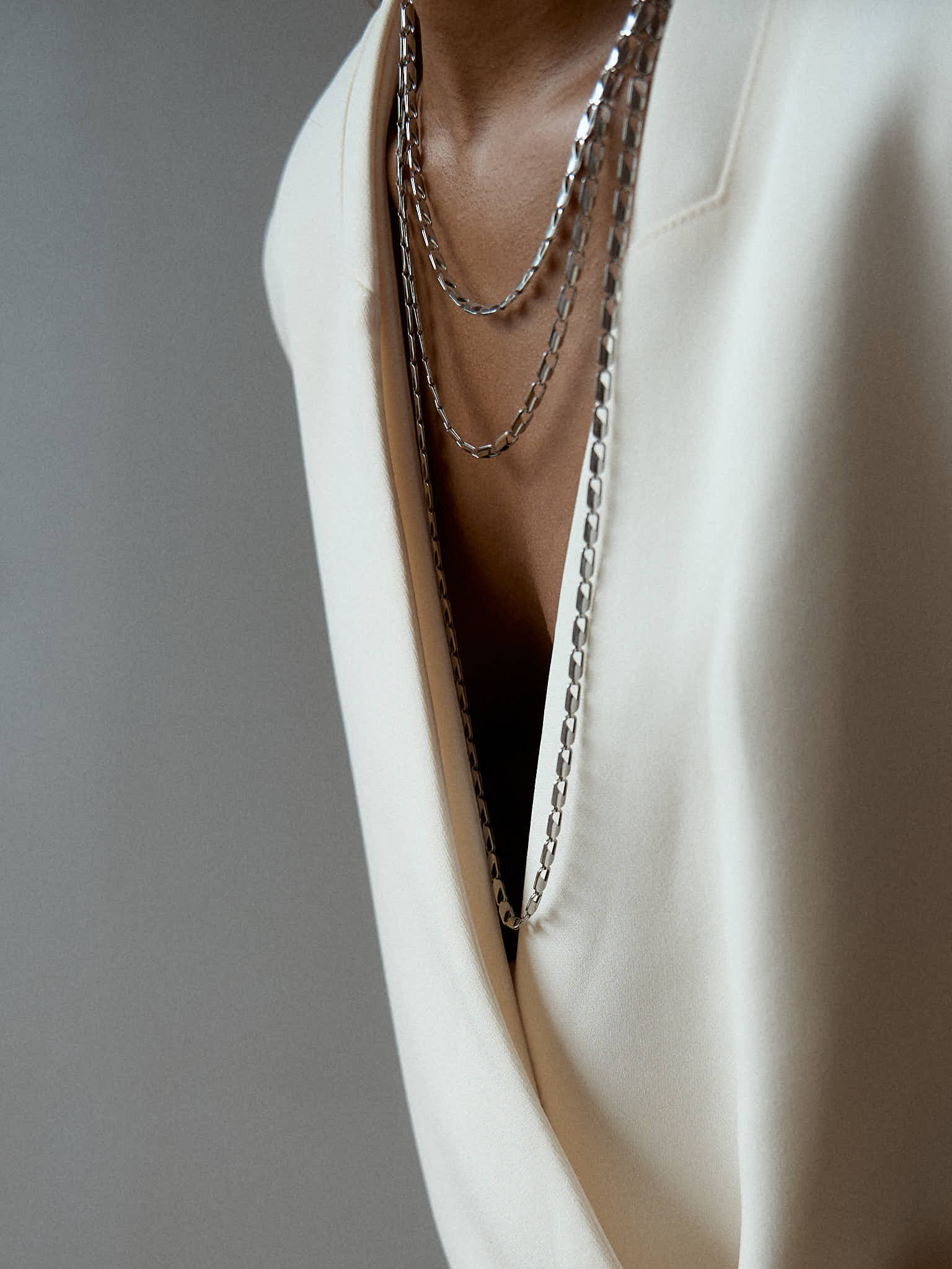 Pulse Silver Necklace