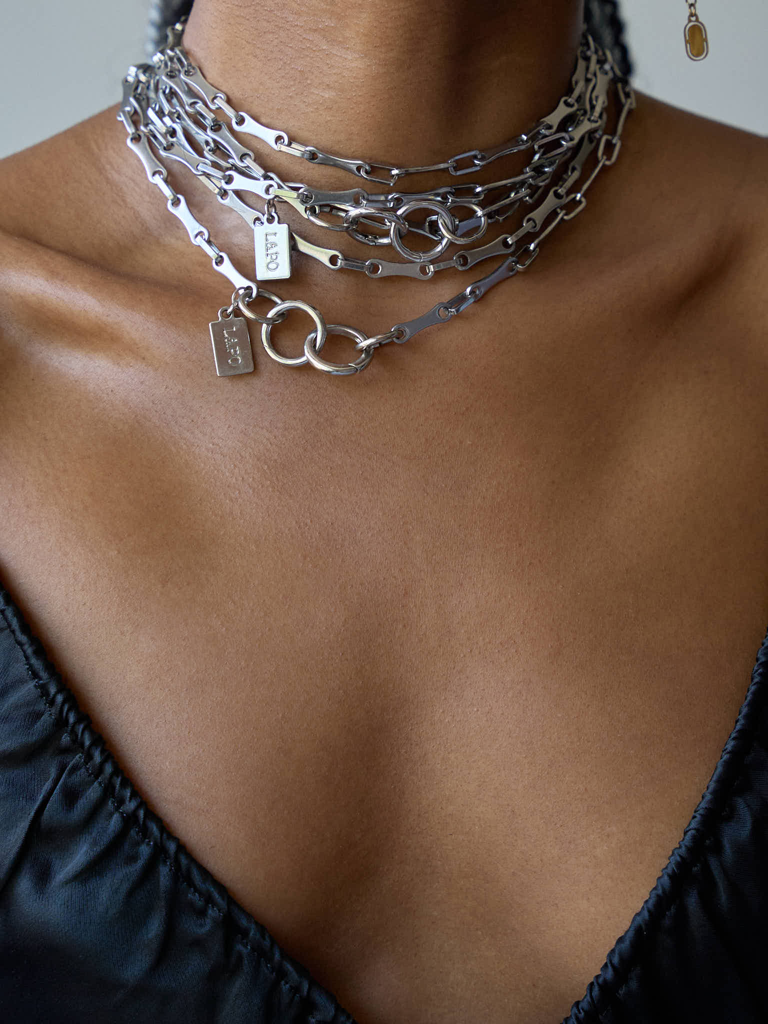 Titania Silver Chain Belt